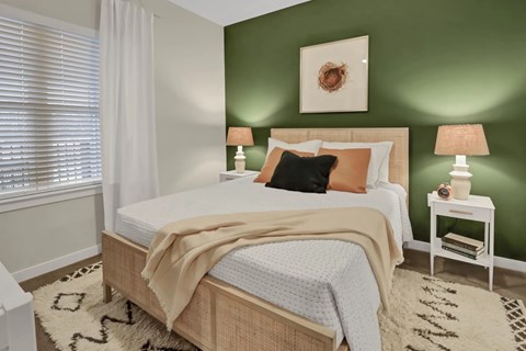Floor plan for 1 bed, 1 bath, 972 sqft